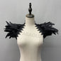 Natural Feather Shrugs Shawl For Women