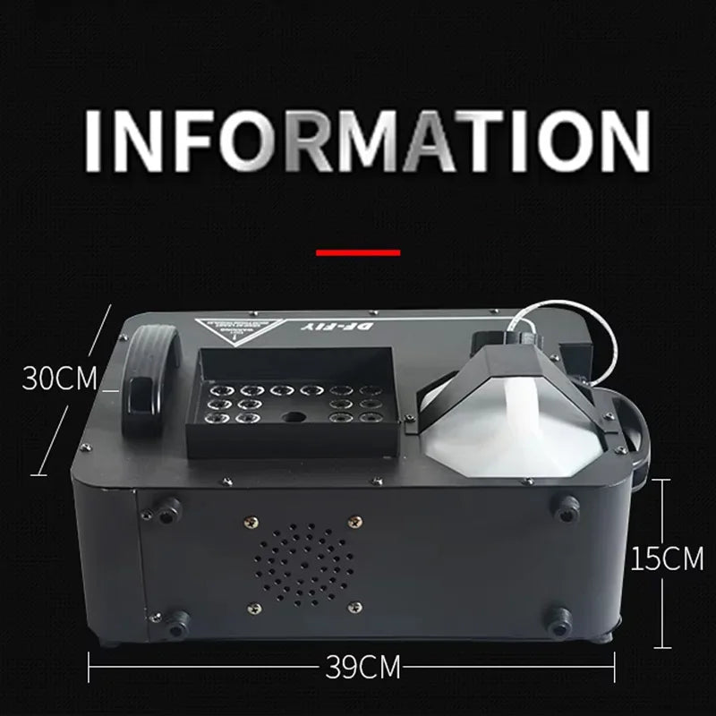 3000W LED Stage Vertical Haze Machine
