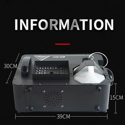 3000W LED Stage Vertical Haze Machine