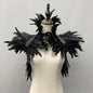 Natural Feather Shrugs Shawl For Women