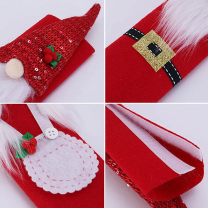 Christmas Refrigerator Door Handle Covers