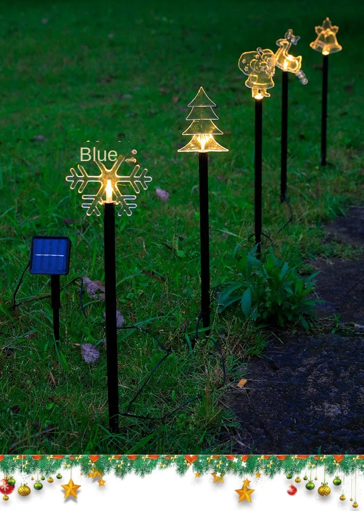 Solar Energy Five-Pointed Star Lights