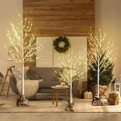 1.8M Lighted Birch Tree