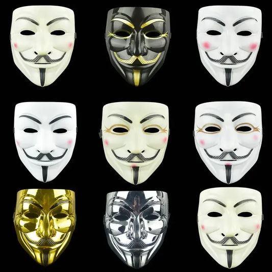 Halloween Cosplay Masks V for Vendetta Movie