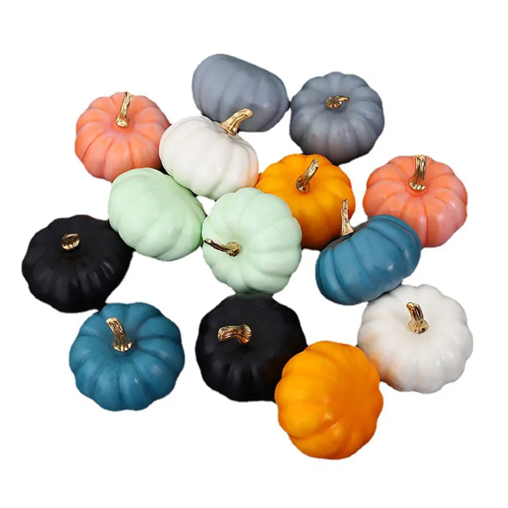 Small Foam Artificial Pumpkin Table Decoration