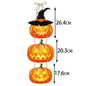 Horror Pumpkin Ghost Bat Hanging Pendent