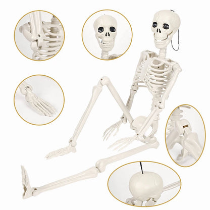 40/90cm Halloween Skeletons Fake Full Body