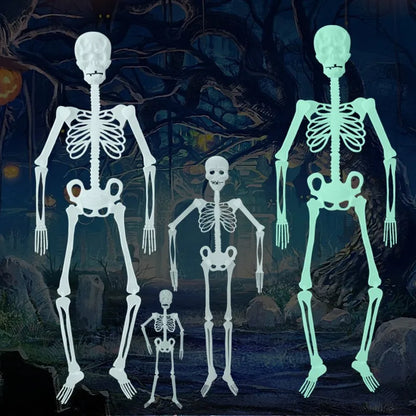 30/90/150CM Hanging Luminous Skeleton Full Body