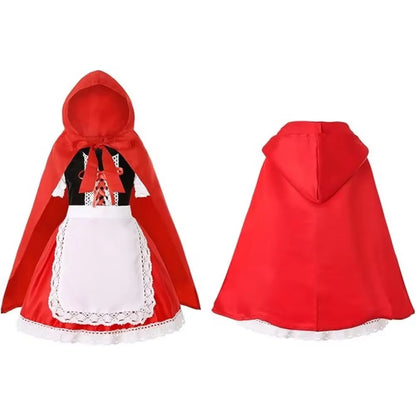 Girl Little Red Riding Hood Costume