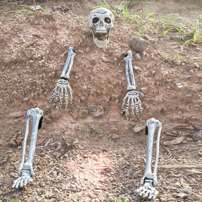 Skeleton Coming Out of the Ground