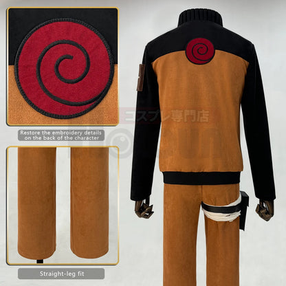 HOLOUN Anime Uzumaki Cosplay Costume Adult