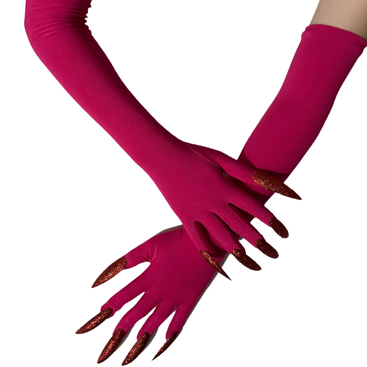 Cool Halloween gloves Green Ghost claws