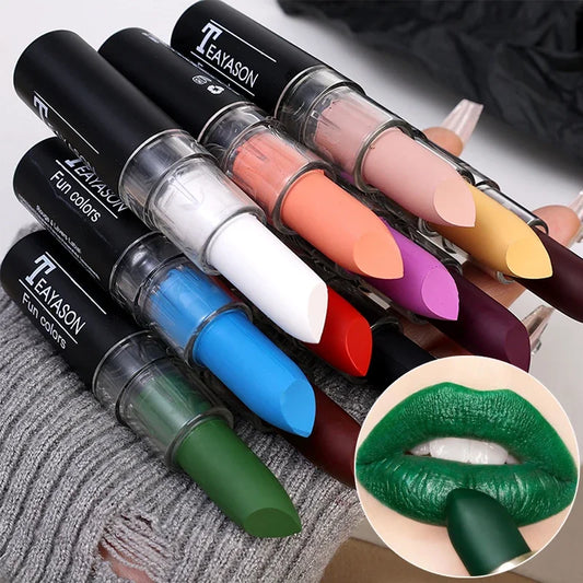 12 Color Halloween Dark Lip Gloss