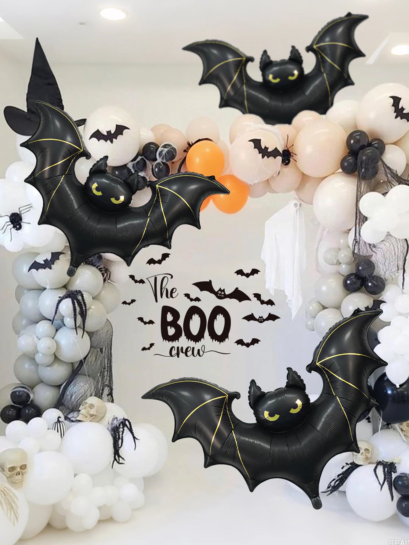Halloween large scary bat balloon