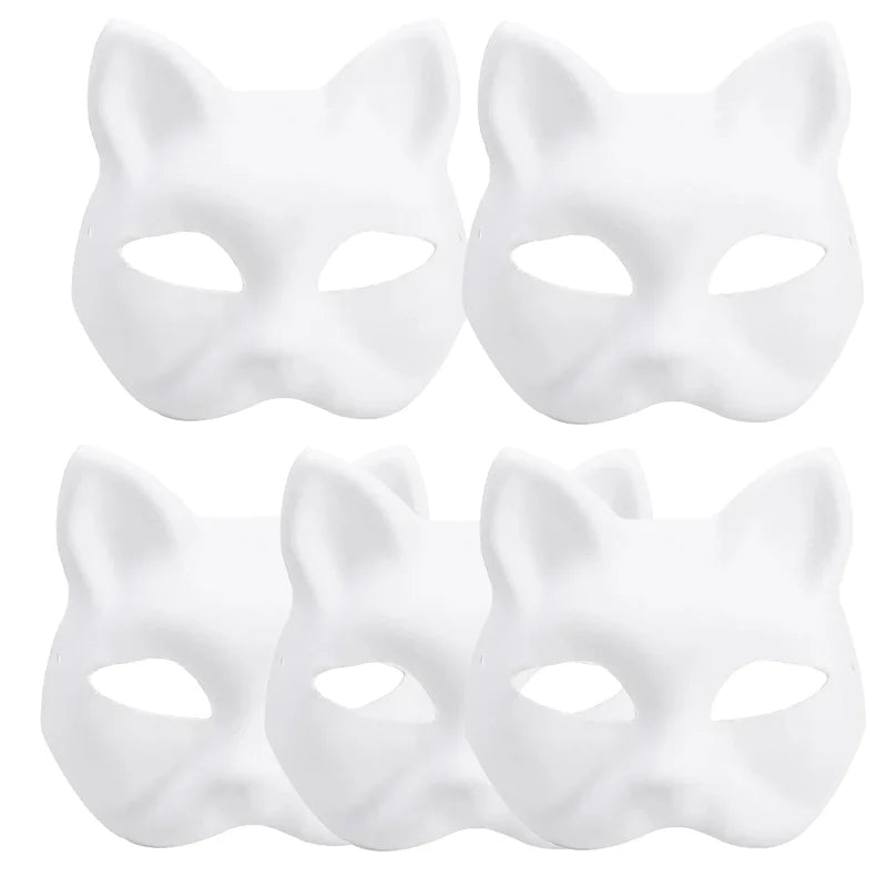 1-20pcs Japanese Mask Paper Blank Mask