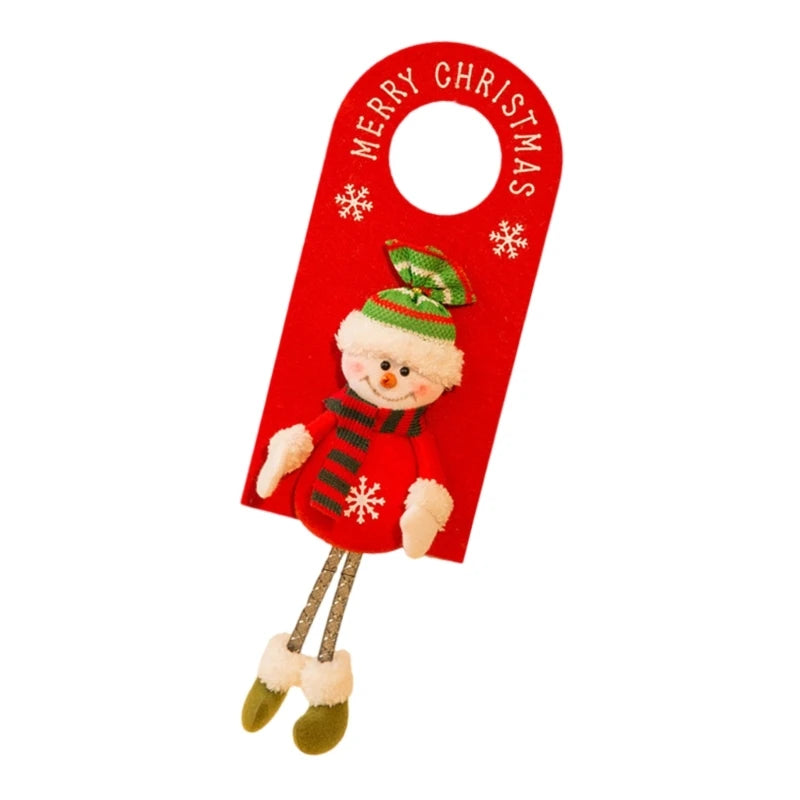 Festival Santa Door Knob Pendant