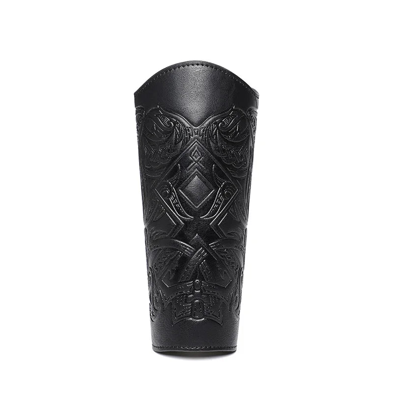 Medieval PU Leather Gauntlet Wristband