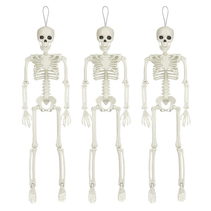 1-3Pcs Halloween Posable Skull