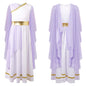 Girls Athena Costume Greek Princess Dress