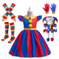 Kids Pomni Cosplay Costume