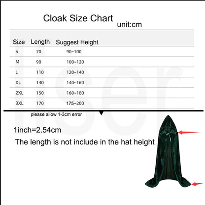 Movie Hocus Pocus Witch Cloak