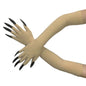 Cool Halloween gloves Green Ghost claws