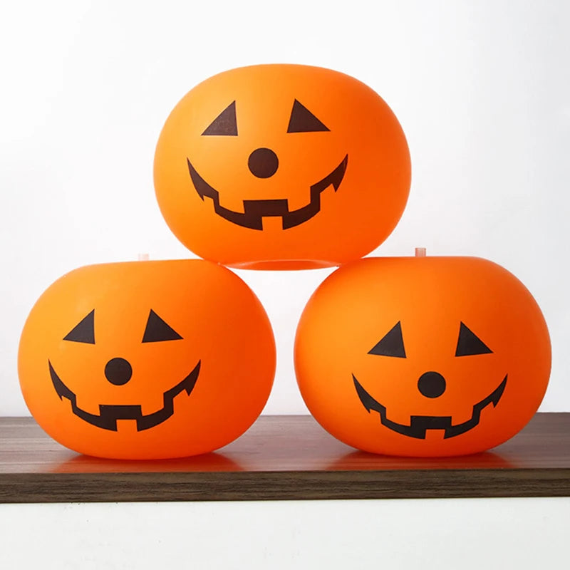 5/10pcs Halloween Pumpkin Latex Balloon