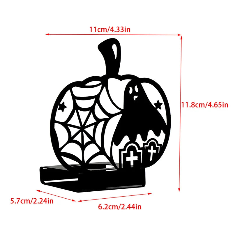 Spooky Halloween Candle Holder Decoration