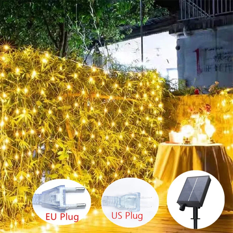 Curtain Light LED Fairy String Net Mesh