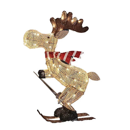 Deer Shaped Led Outdoor Yard Decorations For Christmas