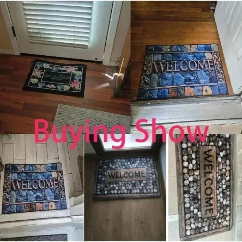 Jack-o'-lantern Halloween Doormat Door Mat