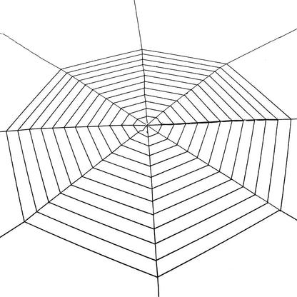 Giant Spider Web Halloween Decoration
