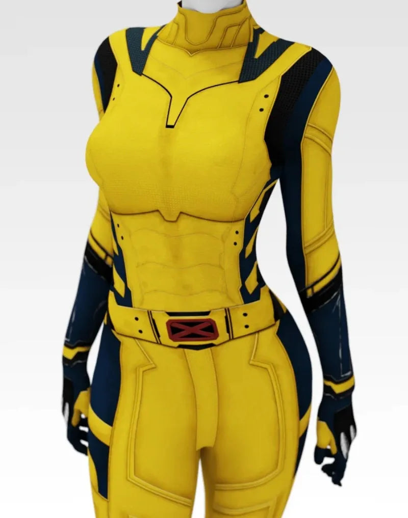 Superhero Wolverine Deadpool Costume for Adult