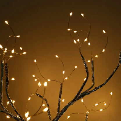 108 LED Copper Wire TabletopTree String Lights