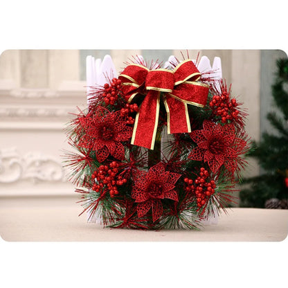 Christmas Wreath - Elegant Seasonal Decor - Decorative Wreath for Home & Holiday