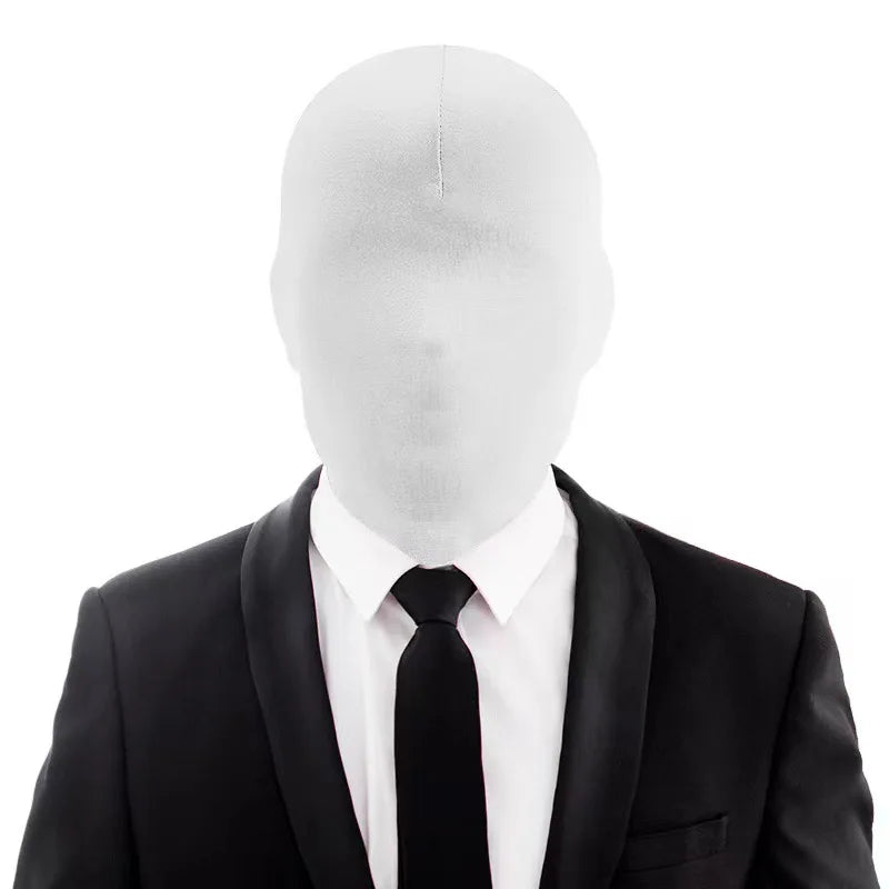 Black Hood Halloween Cosplay Costumes Spandex Full Mask