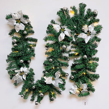 Christmas Decor - Artificial Flowers & Greenery, Gift Decor - Decorative Wreath for Home & Holiday