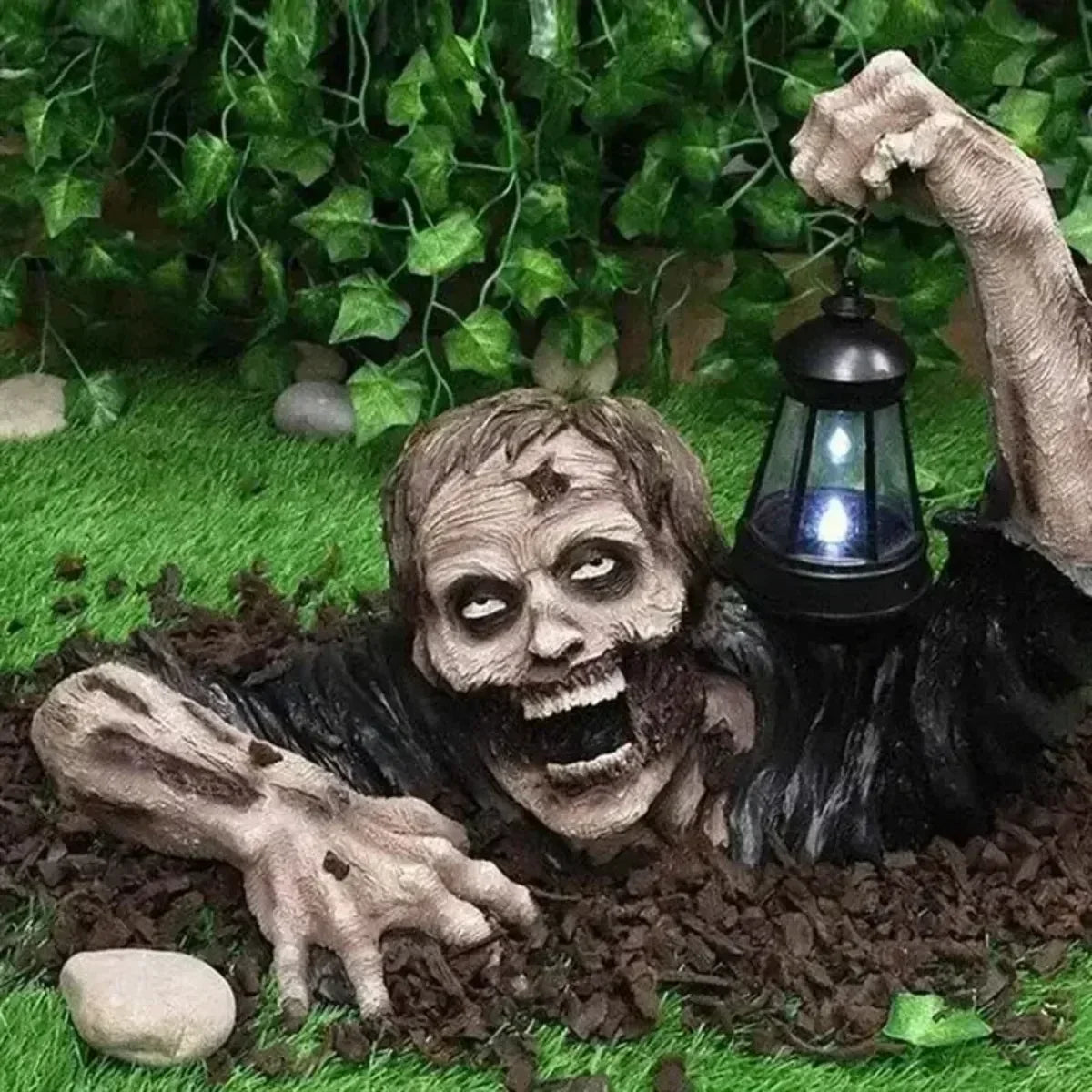 LED Zombie Lantern Halloween Crawling