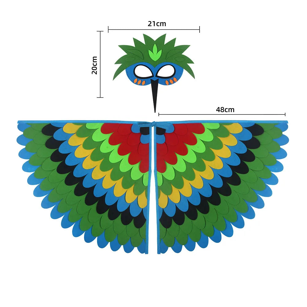 Children Owl Wings Costume