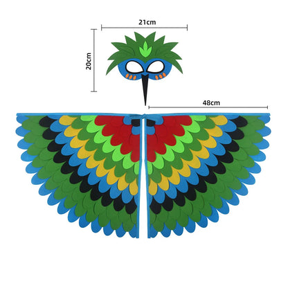 Children Owl Wings Costume