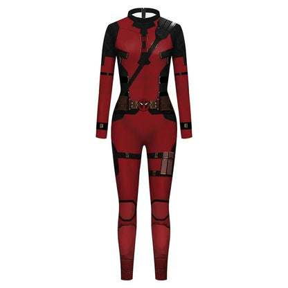 Superhero Wolverine Deadpool Costume for Adult