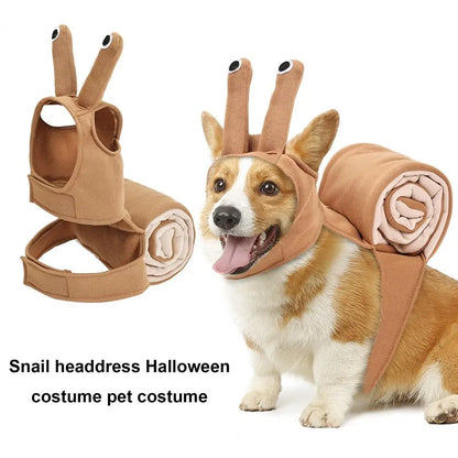 Snail-shaped Funny Skin-friendly Pet Costume