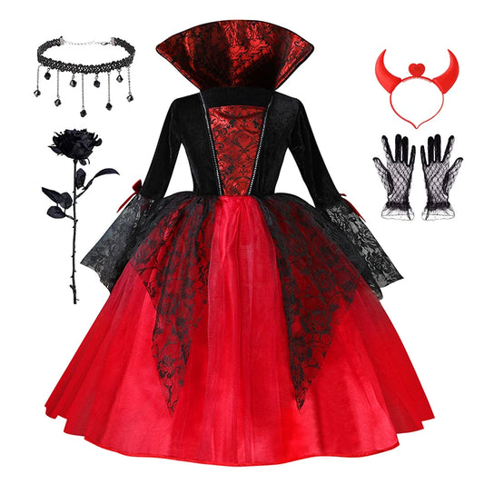 Bride Gothic Cosplay Vampire Costume