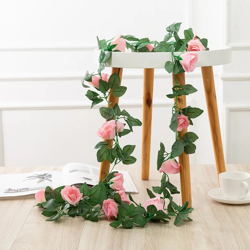 250CM Rose Artificial Flower Garland