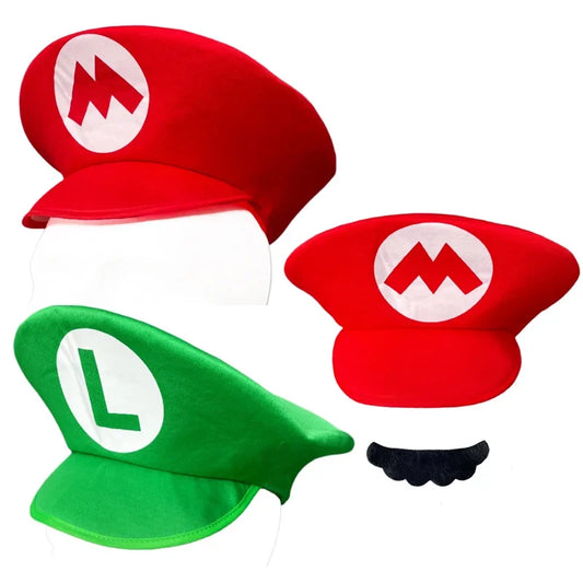 Adults Game Super Luigi Bors Cosplay Hats