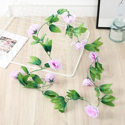 250CM Rose Artificial Flower Garland