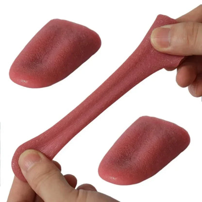 Silicone fake tongue