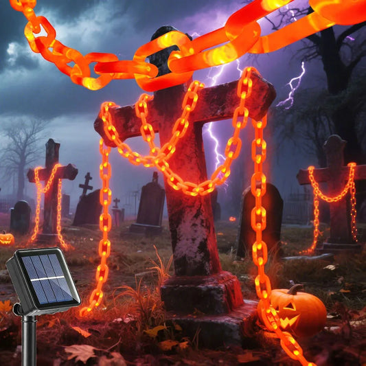 2/3M Halloween Plastic Chain Lights Props