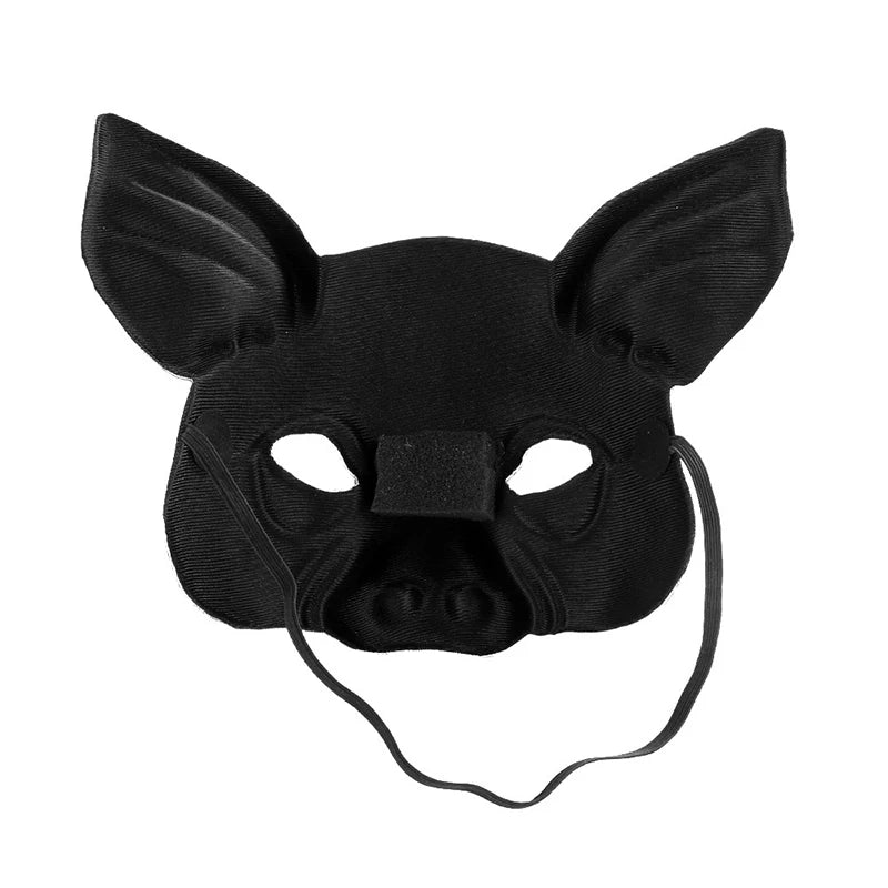 3D Animal Half Face Mask