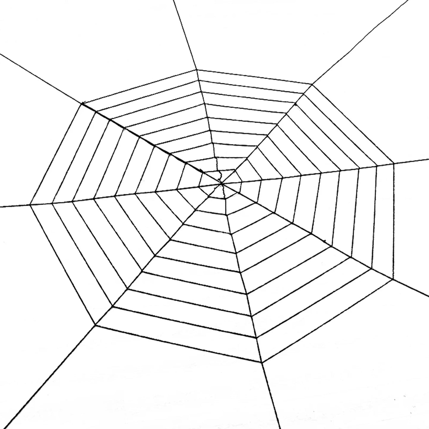Giant Spider Web Halloween Decoration